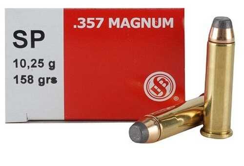 Sellier Bellot Pistol Revolver Ammo 357 Mag 1 Pistol Ammunition At