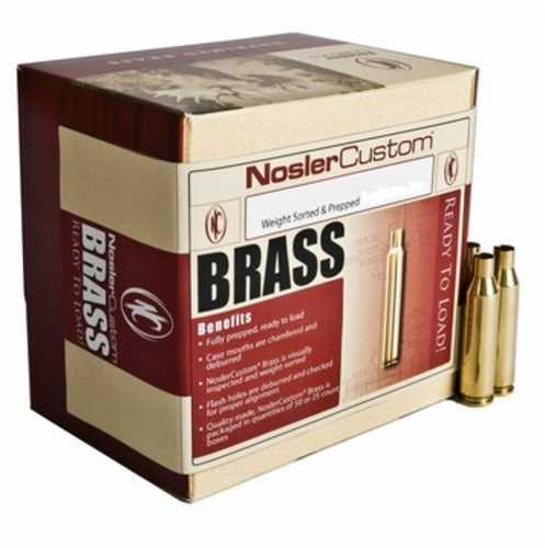 Nosler 25 06 Remington Unprimed Rifle Brass 50 Count 6023666