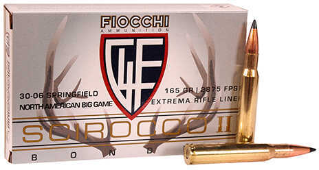 30-06 Springfield 165 Grain Bonded Polymer Tip 20 Rounds Fiocchi Ammunition