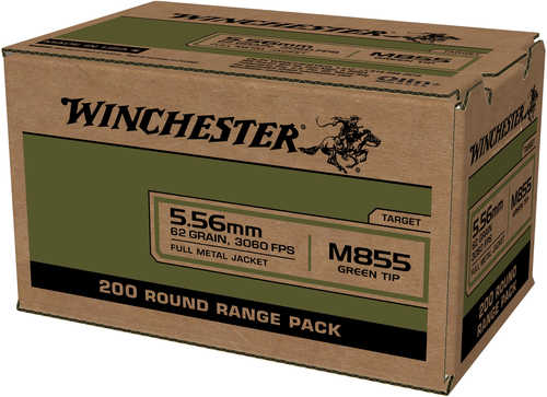 5.56mm Nato 62 Grain 200 Rds Winchester Ammo-img-0