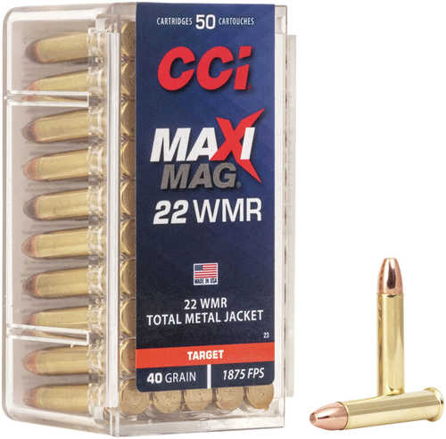 22 Win Mag Rimfire 40 Grain 50 Rds CCI Ammo-img-0