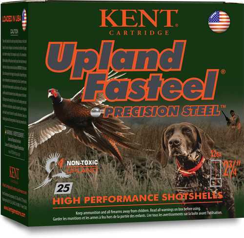 20 Gauge 2-3/4" Steel #5  7/8 oz 25 Rounds Kent Cartridges Shotgun Ammunition