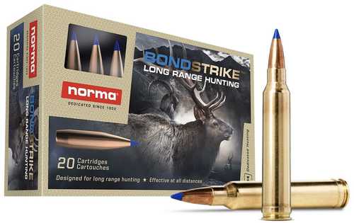 Norma BondStrike Rifle Ammunition .30-06 Springfield 180 Grain Polymer Tip 2756 Fps 20 Rounds