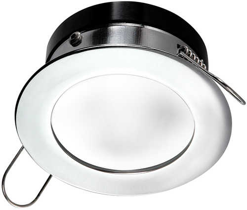 i2Systems Aperion A1110Z Spring Mount Light - Round - Warm White - Brushed Nickel Finish