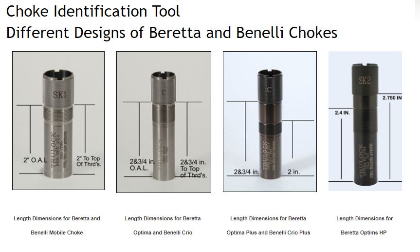 Benelli Precision Hunter Ported 20 Gauge Improved Cylinder Choke Tube Trulock Md: PHBEN20610P Exit Dia: .610