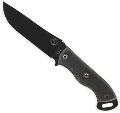 Ontario Ranger TFI Fixed 5.25 in Black Blade Micarta Handle