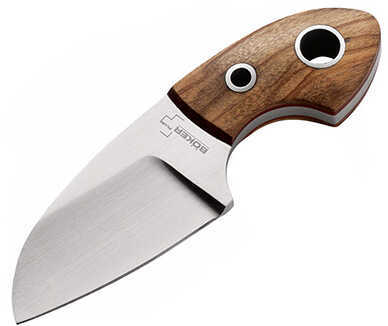 Boker Gnome Fixed 2.25 in Blade Olive Wood Handle