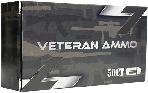 Veteran Ammo 9mm Luger 115 Gr Full Metal Jacket 50 Per Box