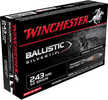 Winchester 243 Winchester  55 Grain Ballistic Silvertip Ammo 20 rd. Model: SBST243