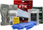 Field Trauma Kit Level 1: Specs: 8"H X 6.75"W X 3.5"D 0.5Lbs TacMed Compact Trauma Bandage 1X Chest Seal 1X Esmark Bandage 1X Compressed Gauze 1X Cpr Face Shield 1X 1Pr Nitrile Gloves