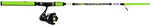 Hi-vis Micro Combo W/lin Spinning 4bb 5.5ft Ml 2p Model: Pro56spingreen