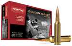 Norma Golden Target Match Rifle Ammunition 6.5 Creedmoor 143Gr BTHP 2723 Fps 20/ct