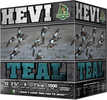 Hevi-Shot Hevi-Teal Loads is a selection of HEVI-SteelÂ® shells with smaller pellets (#5 or #6), very high pellet counts, more open patterns, and plenty of knockdown power at high velocity, ideal for ...