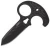 CRKT Tecpatl Fixed Blade 3.3 in Black Plain Stainless Handle