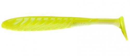 Yum Baits Pulse Swimbait 4.5-Inches, Chartreuse Clear Shad, 8 Per Bag Md: YPL4198