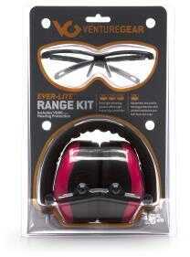 PYRAMEX SAFETY PRODUCTS CMB Kit EVERLITE Blk/Pink Lens Pm8010P