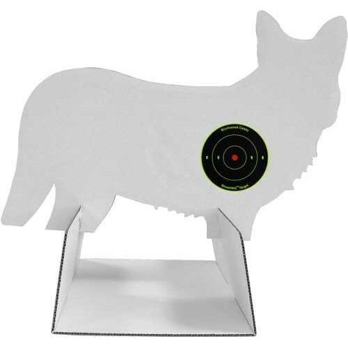 Birchwood Casey Target Freedom 12"x18" Coyote 24 Shoot-N-C 3" Bulls Eye One Md: 37513