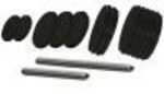 Dead Center weight kit includes (1) 6oz, (1) 3oz, (3) 1oz, (2) 1/2 oz. and (2) threaded rods.