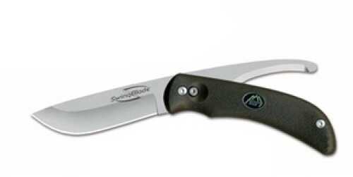 Outdoor Edge Swingblade Knife With Drop Point Skinner/Gut Hook & Nylon Belt Sheath Md: Sb10N