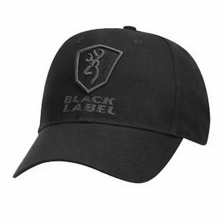 Browning Cap Blk Label Delta Tact Black