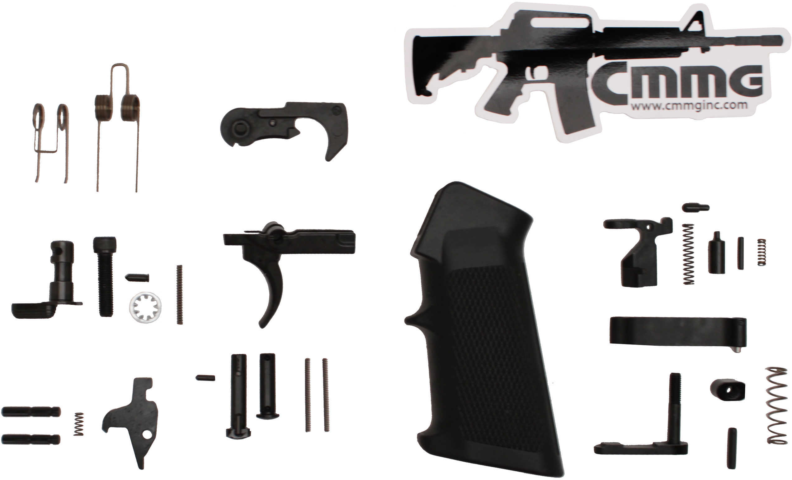 CMMG 55CA6C5 Lower Parts Kit AR-15 Mil-Spec Black