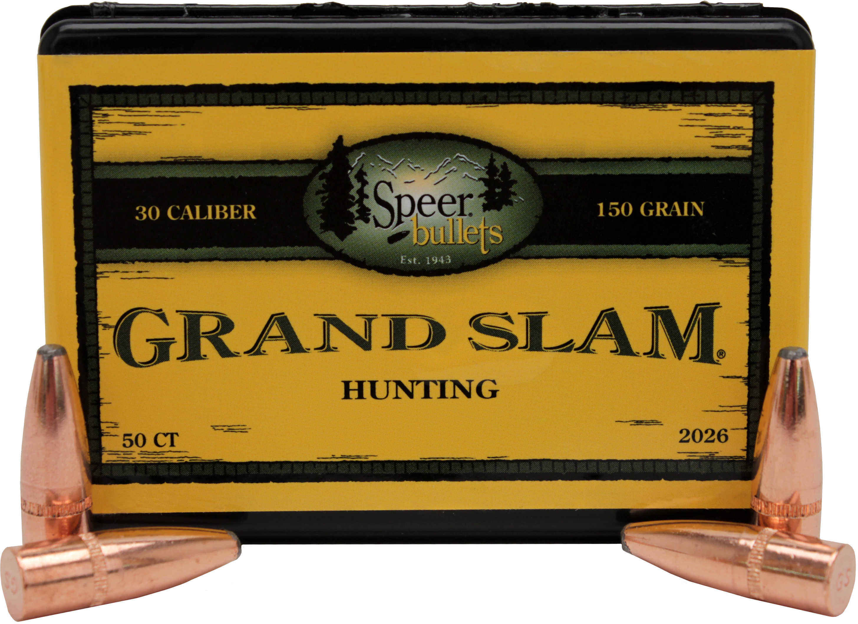 Speer Bullet 30 Caliber 150 Grains Grand Slam .308" 50/Box