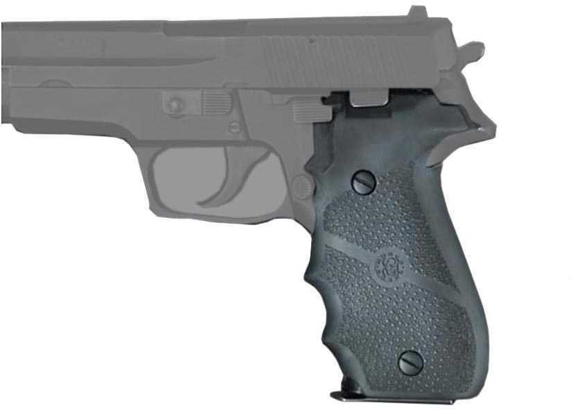 Hogue Rubber Wraparound Grip With Finger Grooves Sig Sauer P226 .357, 9mm Or .40 Cal (Fits New DAK's) Durable Synthetic