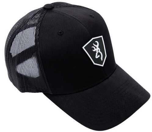 Browning Cap Blk LBL Shield Mesh BKBlk