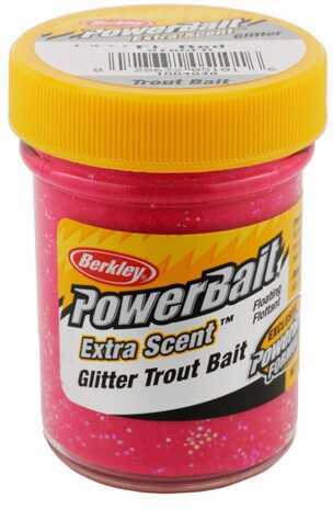 Berkley Power Trout Bait Glitter FL Red 1.75oz Jar