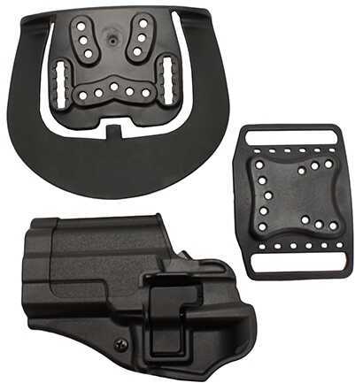 Blackhawk CQC Serpa Belt Holster Left Hand SigPro 2022 Carbon Fiber Loop And Paddle 410508Bk-L