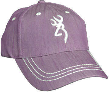 Browning Cap STONEHAVEN Purple/WHT Logo