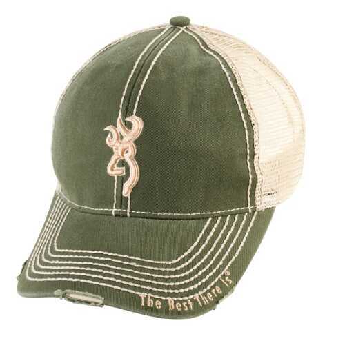 Browning Cap BOZEMAN Mesh Back Olive