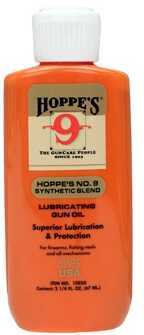 Hoppes Gun Oil Liquid 2 oz. Synthetic Blend 10 per Box Bottle 1003G