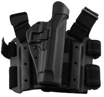 Blackhawk Serpa Tactical Level 2 Holster Matte - Right Handed Size:13 for Glock 20/21/21Sf/37/38/S&W M&P Dur