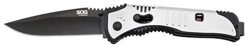 SOG Flashback Satin Tanto Folding 3.5In Blade 8In Overall