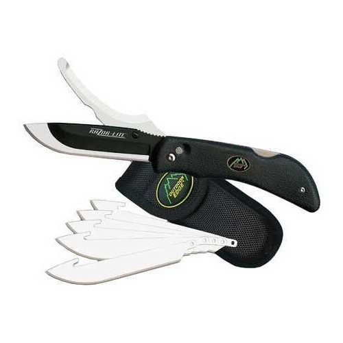 Outdoor Edge Razor-Pro Knife Black 6 Blades  