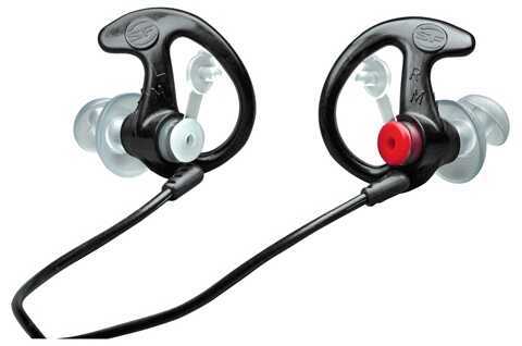 SureFire Double Flanged Filtered Earplugs Small 1 Pair Black
