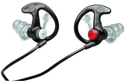 SureFire Triple Flanged Filtered Earplugs Small 25 Pr Black