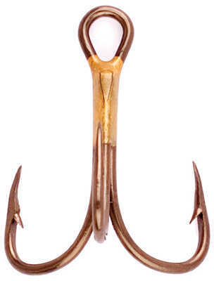 Eagle Claw Hook Bronze Treble 10/Ctn