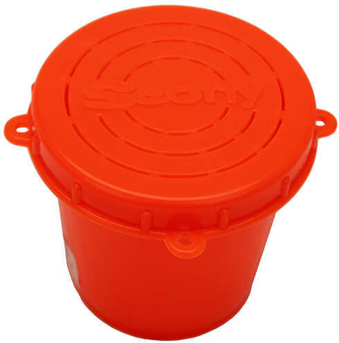 Scotty Crab Diner Bait Jar C/W Lid, 1/2 Litre, Fluore Red