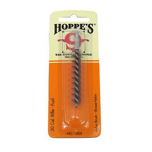 Hoppes Nylon Rifle Brush .30 Caliber Bristles return To Original Shape after Use - Unique Scrubbing Action For a thorou