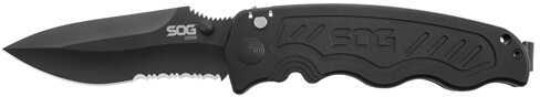 SOG Zoom Folding Knife Partially Serrated