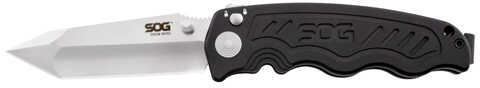 SOG Zoom Mini-Tanto Black TIni Folding Knife 3.15In Blade