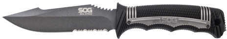 SOG Seal Strike - Powder Coat Deluxe Sheath Fixed Blade