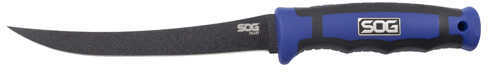 SOG Fillet Knife (6-Inch)- Black Non-Stick 6In Blade