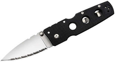 Cold Steel Hold Out III Serrated Edge Foldng Knife 3In Blade