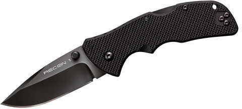 Cold Steel Mini Recon 1 Spear Point Plain 3In Folding Knife