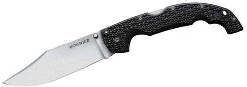 Cold Steel Voyager Clip 5.5In Plain Edge Folding Knife