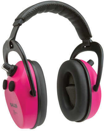 Allen Axion Electronic Lo-Profile Earmuff Orchid NRR 25 Rated Meets ANSI S3.19 and CE EN352 Requirments Quad Microphone 