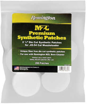 Remington Muzzleloader Premium Synthetic Patches 200CT